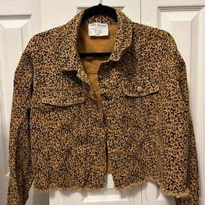 Leopard Print Women’s Jacket